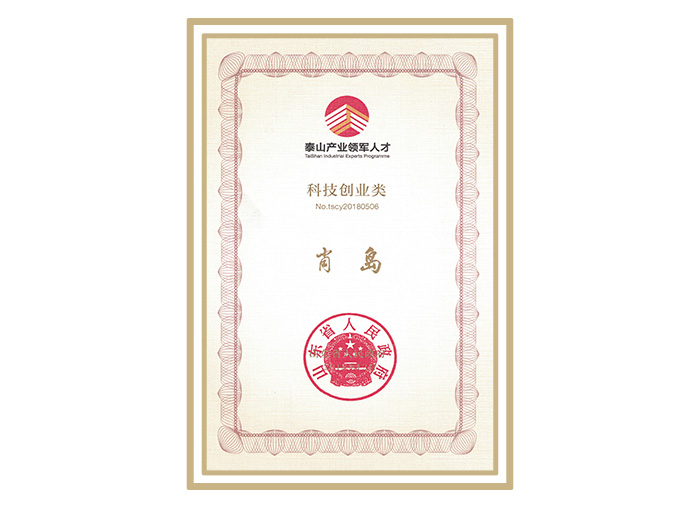泰山产业领军人才